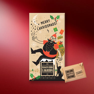 Bagsværd Lakrids Julekalender + GRATIS Plade Classic Lakrids - Gourmet-Butikken
